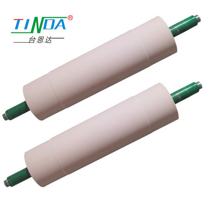 Lightweight Textile Rubber Roller FDA Grade Rubber Coated Conveyor Rollers