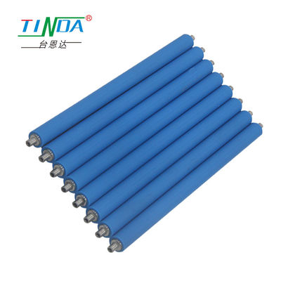 Lightweight Rubber Coated Conveyor Drive Rollers For Precision PCB Board