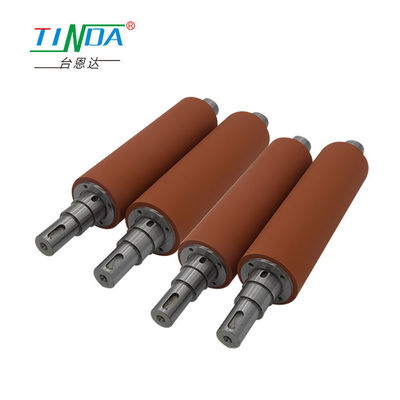 Durable Customized Anti-Static Rubber Roller For Cutting And Folding Applications