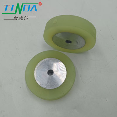 Customized Specifications Rubberized Roller Wheel with Smooth Surface
