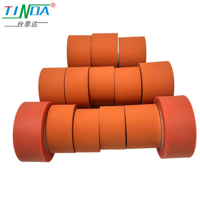 High Pressure Resistance Customized Cylindrical Rubber Feed Rollers for Industrial Machinery Applications