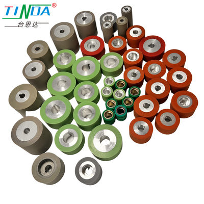 Silicone Rubber Feed Rollers High Temperature Resistance up to 350 Celsius and Noise Reduction for Smooth Feeding