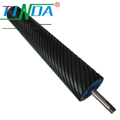 Grooved Roller Conductive Rubber Roller  Perfect for Enhancing Efficiency in Printing and Electronics Industries
