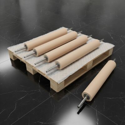 Silicone Oil-Free Modified Silicone Roller Perfect For LCD Panel Production Line.