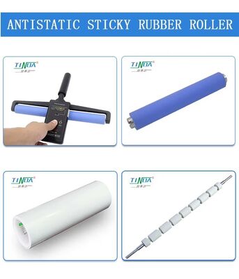 Sticky Silicone Roller Ideal For  Film Lamination FPC Cleaning