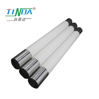 Lightweight Textile Rubber Roller FDA Grade Rubber Coated Conveyor Rollers