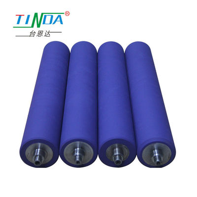 Low Noise Industrial Rubber Roller Rubber Pressure Roller Wear Resisting