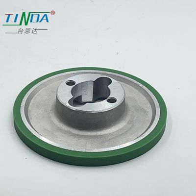 Six Spindle Rubber Roller Wheel Used In Woodboard Profile Wrapping Machines