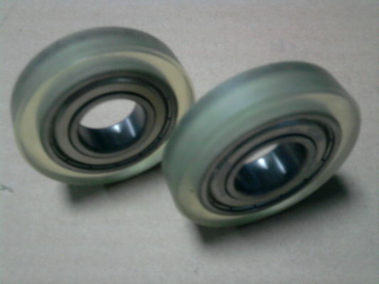 Customization Rubber Roller Bearing Polyurethane Covered Bearings Rustproof