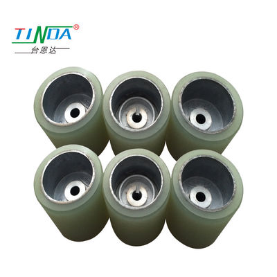 OEM Rubber Feed Rollers Abrasion Resistance Tolerance Up To 0.02mm