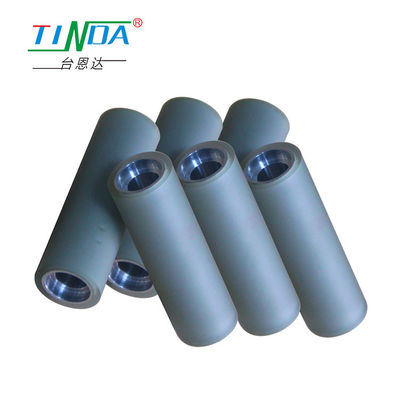 OEM Rubber Feed Rollers Abrasion Resistance Tolerance Up To 0.02mm