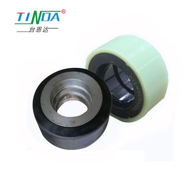 Smooth Movement Pu Rubber Wheels For Agv No Degumming High Durability