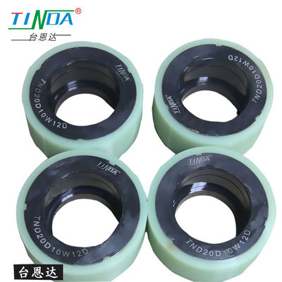 Smooth Movement Pu Rubber Wheels For Agv No Degumming High Durability