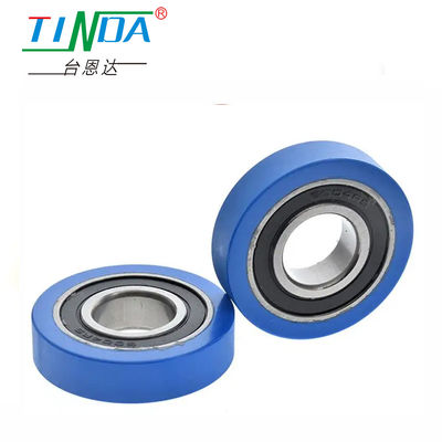 Low Noise OEM Rubber Coated Roller Bearings High Temperature Range -20C To 120C