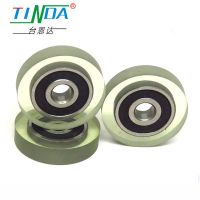 Customization Rubber Roller Bearing Polyurethane Covered Bearings Rustproof