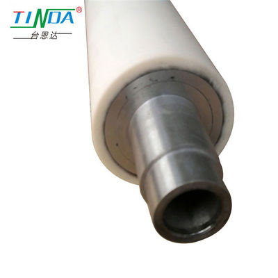 Industrial Grade Heating Rubber Coated Steel Rollers Rubber Roller OEM