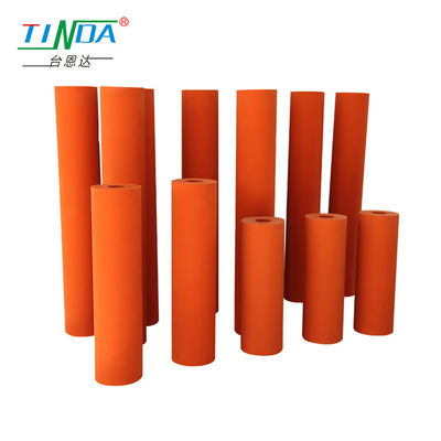 Lightweight Hot Stamping Silicone Rubber Roller Up To 350 Degrees Celsius