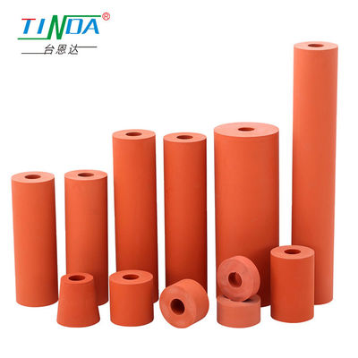 Abrasion Proof Efficient Thermal Transfer Silicone Wheel High Temp Rollers