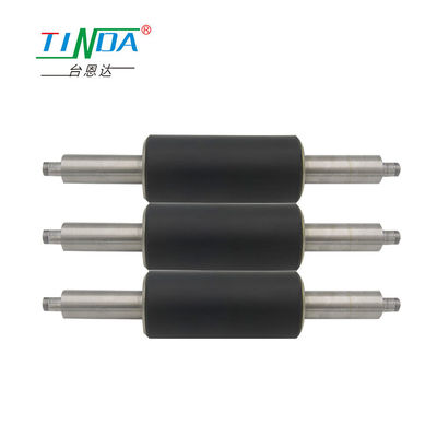 Precise Tolerance Rubber Covered Rolls For Plastic Pad Cutting And Folding