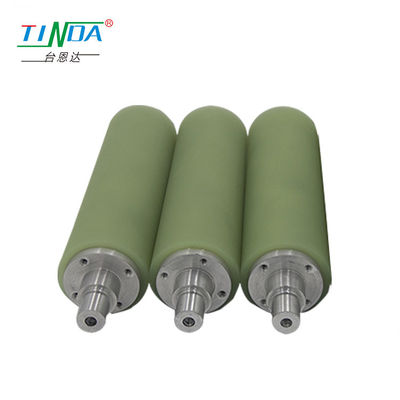 High Pressure NBR  Industrial Rubber Roller Customized  Wear Resisting