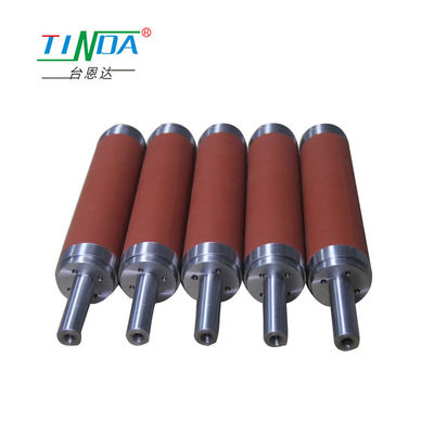 High Pressure NBR  Industrial Rubber Roller Customized  Wear Resisting