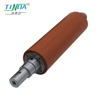 High Pressure NBR  Industrial Rubber Roller Customized  Wear Resisting
