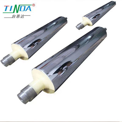 Low Vibration Level Industrial Metal Roller with Mirror Surface