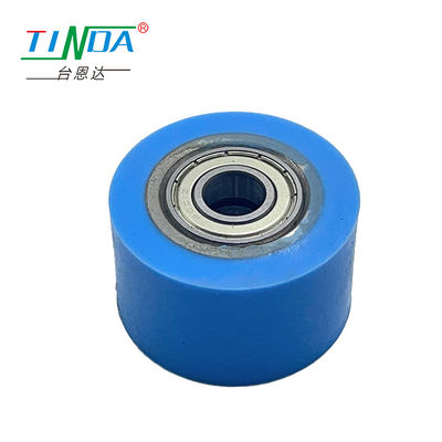 Wear Resistance Rubber Roller Wheel For Woodworking Profile Wrapping Machines