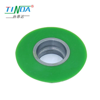 Wood Working Machine Rubber Roller Wheel Bearing Abrasion Resistance