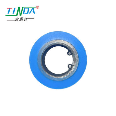 Customization Rubber Roller Wheel Smooth Surface Rubber Guide Wheels