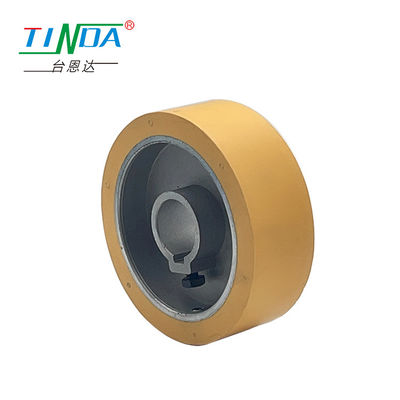 OEM Rubber Wheel Roller For Woodworking Profile Wrapping Machines
