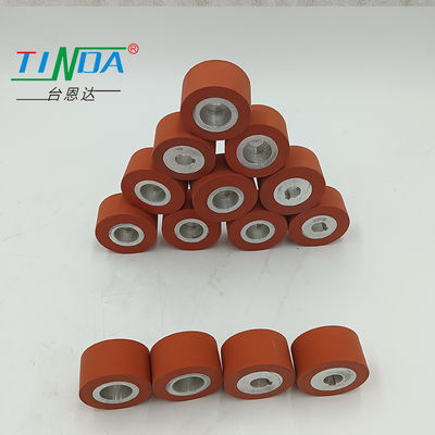 Smooth Surface High temperature 350 degrees Elastomeric silicone Roller Wheel for  PFAFF  Hot-air seam sealing Machin