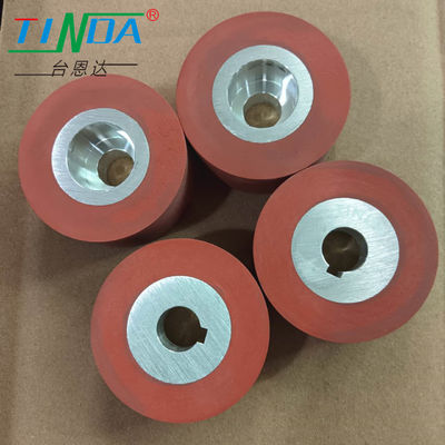 Smooth Surface High Temperature 350 Degrees  Silicone Roller Top low Wheel For PFAFF 8323 Hot-air seam sealing Machine
