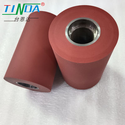 Smooth Silicone Plate Wheel - Up To 350C Custom Hardness OEM Thermal Transfer Solution