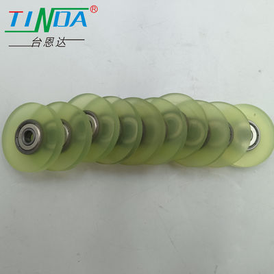 Round Rubber Coated Bearings for Low Vibration Level in High Temperature Environment