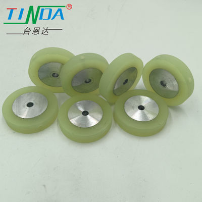 Low Noise Level Customized Rubber Roller Wheel for Injection Molding Machine
