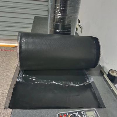 Fabric Mesh Conductive Rubber Sheet High Tensile Strenght For Training Suit