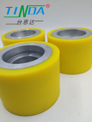 Custom Polyurethane Rubber Roller Wheels With Low Noise Level
