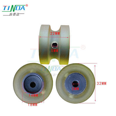 P3022 Grooving Roller Or Plane Wheel With Bearing For Clothing Industry Tools