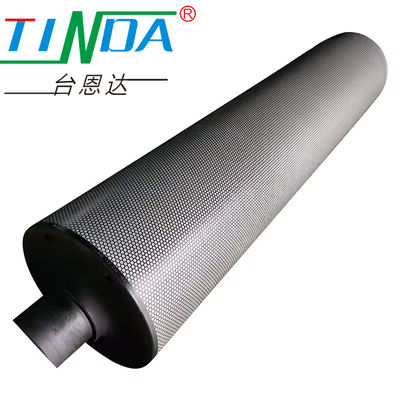 Custom Aluminum and Stainless Steel Industrial Metal Embossing Roller for Paper Manufacture