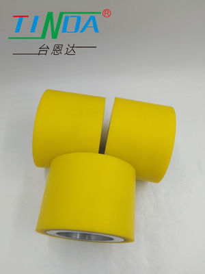 Custom Polyurethane Rubber Roller Wheels With Low Noise Level