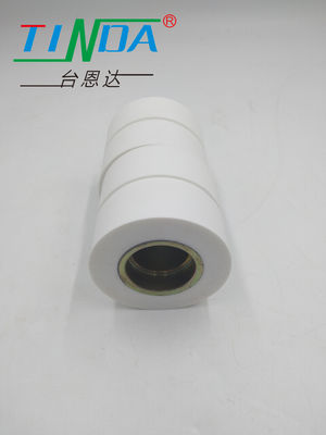 Customized White Silicone Roller With Washable Properties