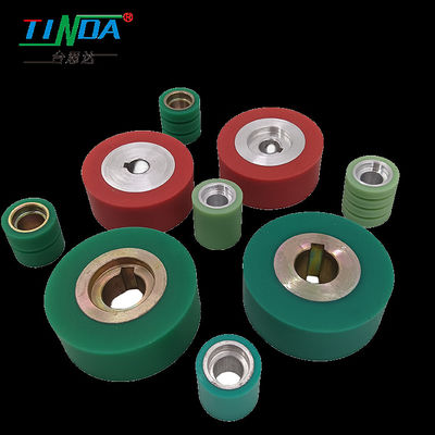 High Tempresure Risistance Rubber Wheels Customized For Protective Suit Sewing