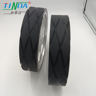 Custom Rubber Wheel With Wear Resistance And Customized Diameter For Paiting Automation Equipment