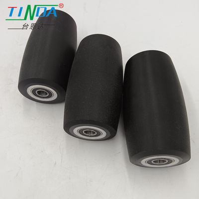 Low Noise Customized Rubber Roller Wheel for Improved Performance and Durability