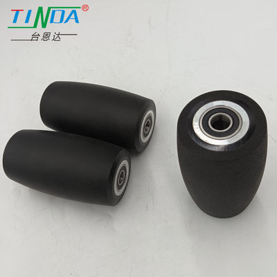 Low Noise Customized Rubber Roller Wheel for Improved Performance and Durability