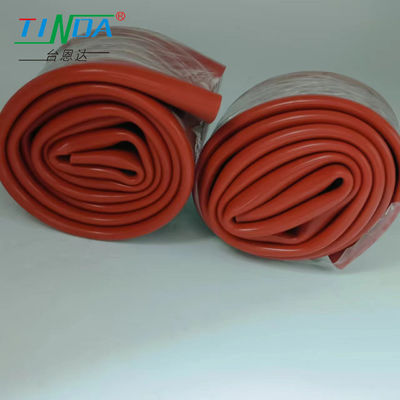 Precision Red Corona Rubber Sleeve Wearproof With Good Abrasion Resistance UV Resistance
