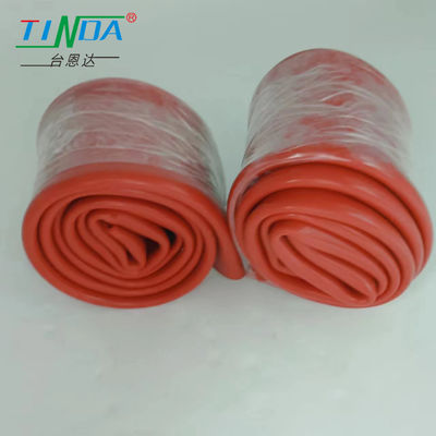 Precision Red Corona Rubber Sleeve Wearproof With Good Abrasion Resistance UV Resistance