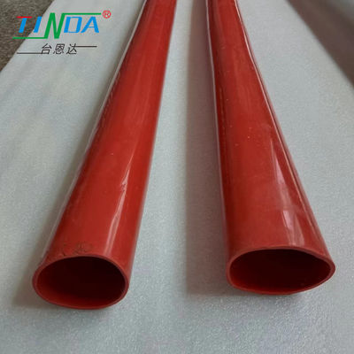 Precision Red Corona Rubber Sleeve Wearproof With Good Abrasion Resistance UV Resistance
