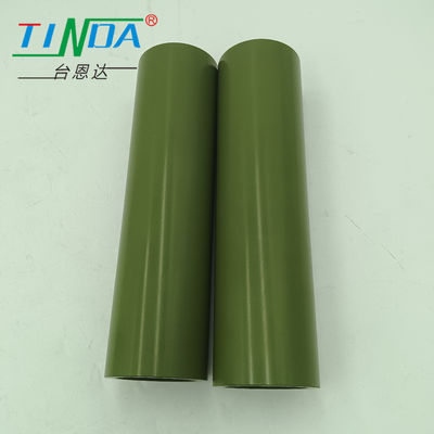 Customized Industrial Teflon Coated Metal Roller With Low Vibration And 0.02mm Tolerance